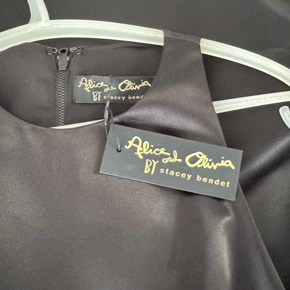 Alice + Olivia Elegant Black Dress